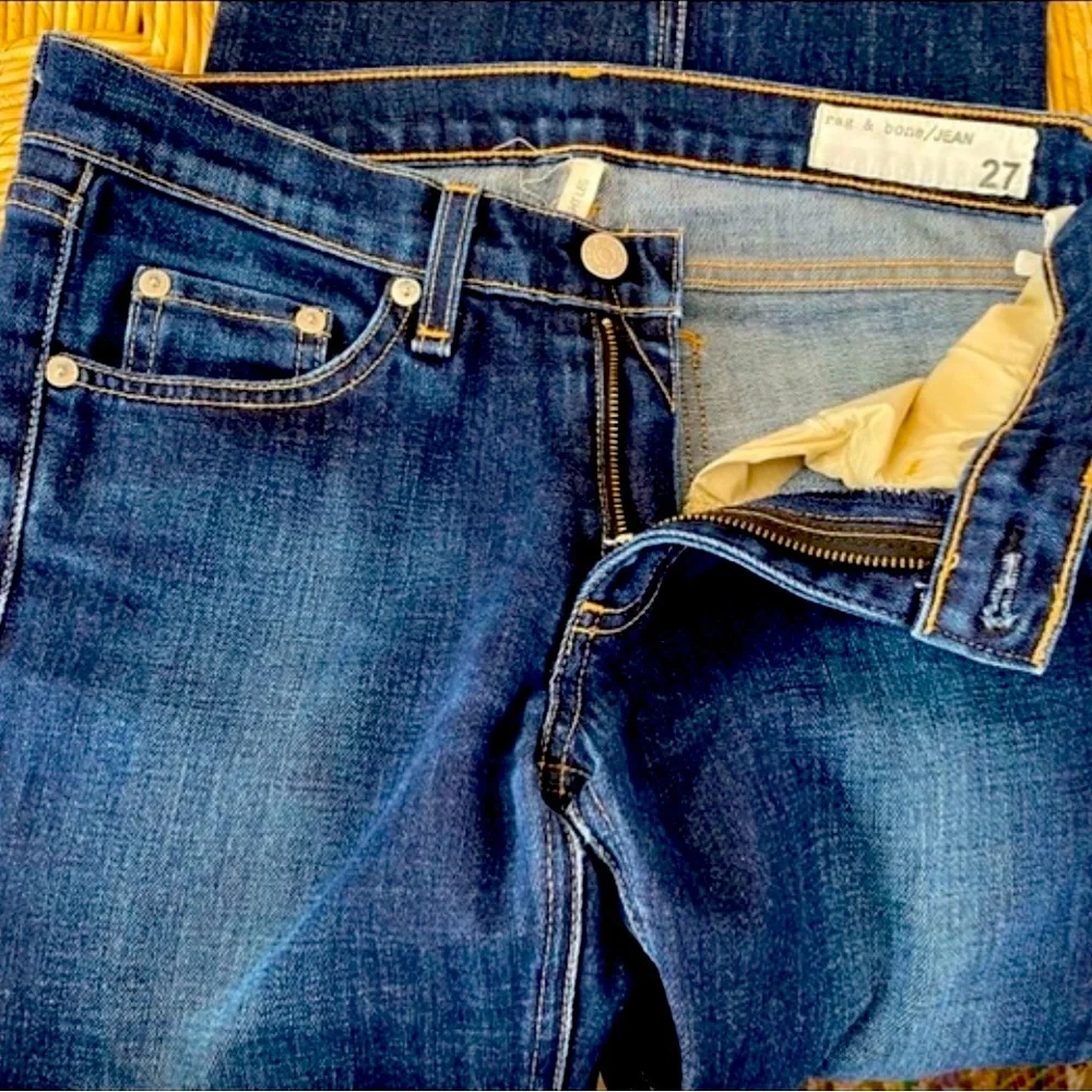 💙 Rag & Bone Jeans 27 BNWOT - Picture 2 of 5